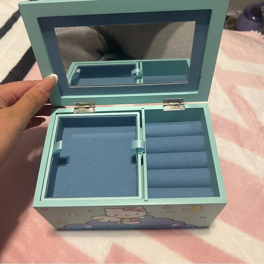 Hello Kitty Mint Green Decorative jewelry Box